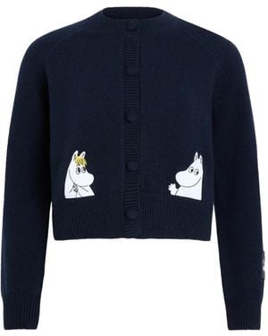 Patou X Moomin Snorkmaiden Cardigan - Blue