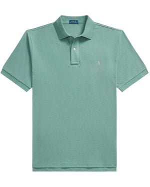 Polo Ralph Lauren Iconic Mesh Pony Polo Shirt - Green