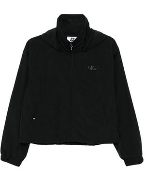 Izzue Giacca Con Stampa Logo - Nero