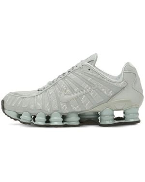Nike Shox Tl Lace-Up Sneakers - Gray