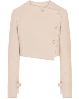Courreges Chaqueta con botones - Blanco