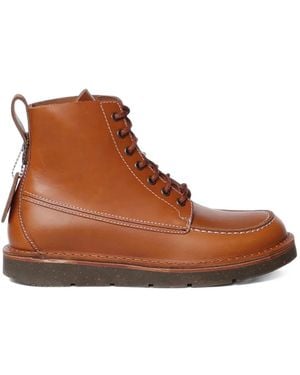 Birkenstock Botas Birmingham Moc De Piel Natural - Marrón