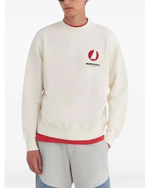 Murphy & Nye Cotton Sweatshirt - White