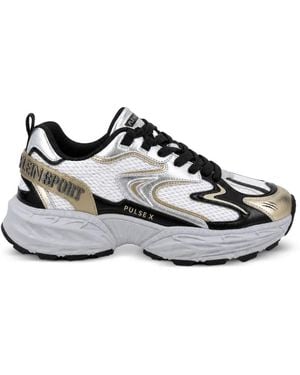 Philipp Plein Pulse X Low-Top Sneakers - White
