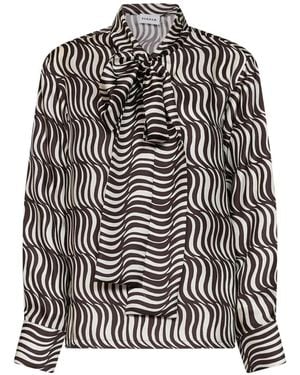 P.A.R.O.S.H. Zijden Blouse - Grijs