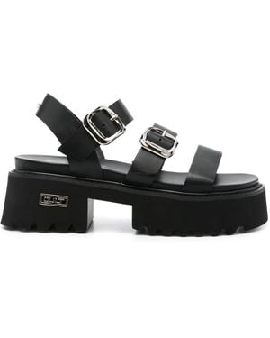 Cult Sandalen mit Plateau - Schwarz