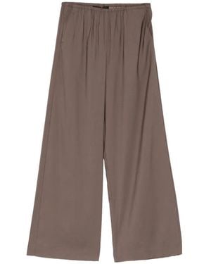Cynthia Rowley Elasticated Wide-Leg Pants - Brown
