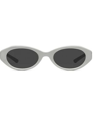Maison Margiela X Gentle Monster Four-Stitch Zonnebril - Grijs