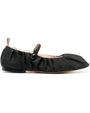 Thom Browne Flat Shoes - Black