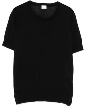 C.T.Plage Crew-Neck T-Shirt - Black