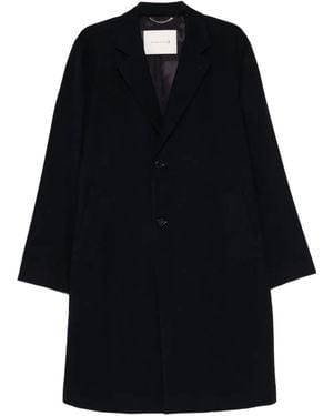 Mackintosh New Stanley Single-Breasted Coat - Black