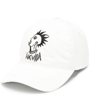 Haculla Embroidered-Logo Baseball Cap - White
