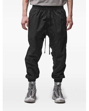 Thom Krom Drawstring-Waist Track Pants - Black