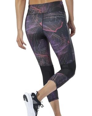 Reebok One Series Running 3/4 Leggings - Black