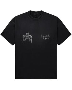 Represent Thoroughbred Dogs Graphic T-Shirt - Black