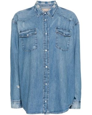 Polo Ralph Lauren Distressed Shirt - Blue