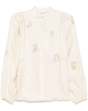 Max Mara Caladio シャツ - ナチュラル