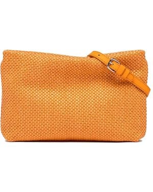 Gianni Chiarini Brenda Chain Clutch Bag - Orange