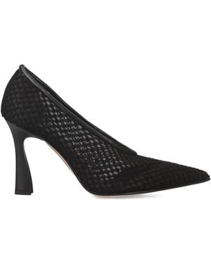 Premiata Mesh Court Shoes - Black