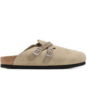 Birkenstock Blair Suede Mules - White