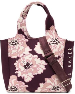 Ted Baker フローラル ハンドバッグ - ピンク