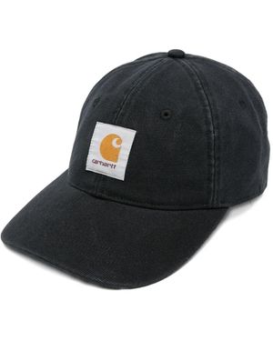 Carhartt Canvas Logo-Patch Baseball Cap - ブラック