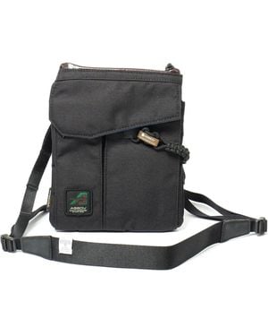 AS2OV Wasserdichte Cordura Schultertasche - Schwarz