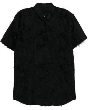 JNBY Jacquard Short-Sleeves Dress - Black