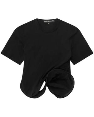 Junya Watanabe Stretch jersey T-shirt - Schwarz