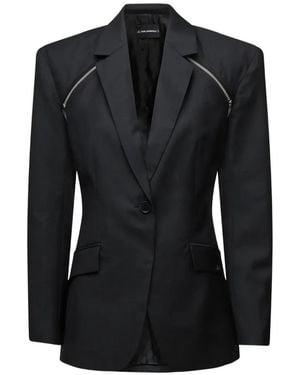 KARL LAGERFELD Long-Sleeves Blazer - Black