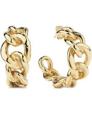 Goossens Lhassa Hoop Earrings - Metallic