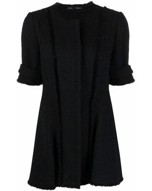 Proenza Schouler Raw Edge Tweed Jacket - Black