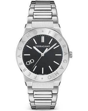 Ferragamo Sapphire 41Mm Watch - White