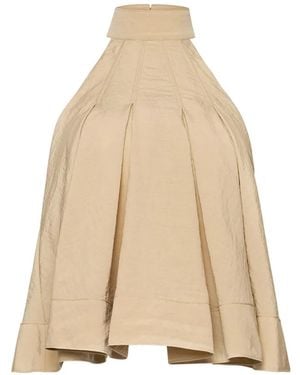 Cinq À Sept Jagger Halterneck Top - Natural