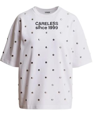 Essentiel Antwerp Kourse Stud-Embellished T-Shirt - White