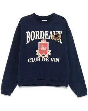 Rhude Bordeaux Sweatshirt - Blue