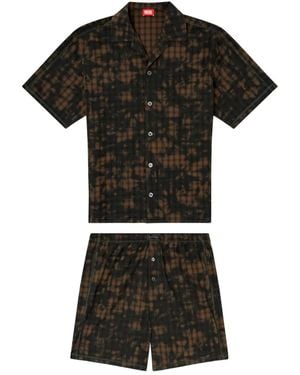DIESEL Pijama Horien estampado - Negro