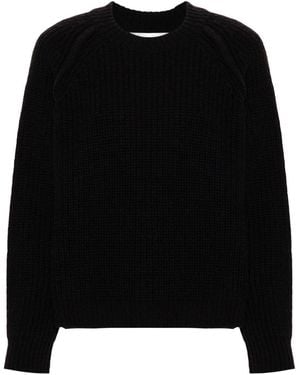 Christian Wijnants Kena Ribbed Jumper - Black