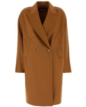 Max Mara Wool Mastro Coat - Brown
