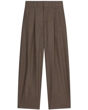 Closed Wendlyn Pleated Pants - Brown