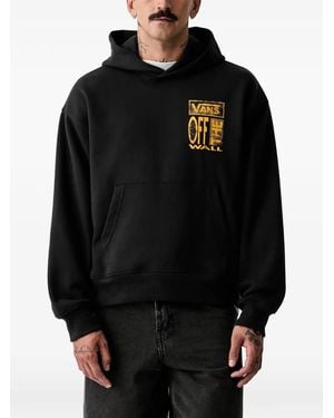 Vans Sudadera Con Capucha Y Logo - Negro