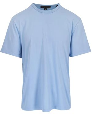 Vince Crew-Neck Short-Sleeve T-Shirt - Blue