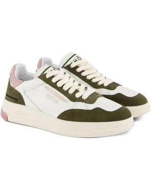 GHŌUD Tweener Suede-Panel Sneakers - Metallic