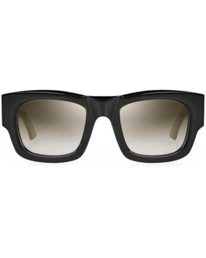 Bugatti Rectangle-Frame Sunglasses - Black