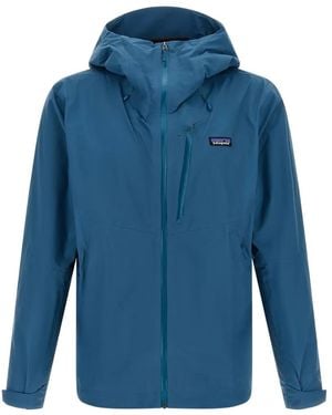 Patagonia Granite Crest Hooded Shell Jacket - Blue