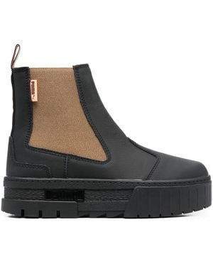 PUMA Side-Panel Ankle-Boots - Black