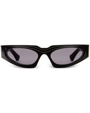 Kuboraum Rectangle-Frame Sunglasses - Black