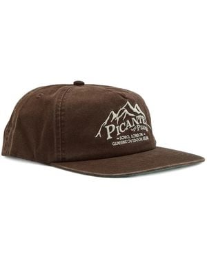 Picante Peak Embroidered Baseball Cap - Brown