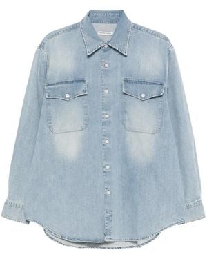 Carter Young Denim Utility Shirt - Blue