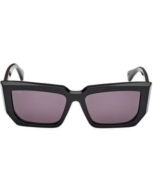Max Mara Eyewear Sonnenbrille Mit Eckigem Gestell - Lila